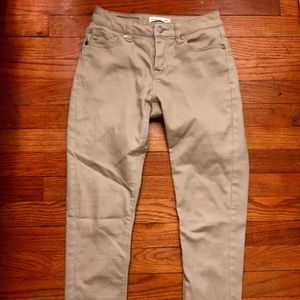 Khaki Slim Fit Jeans Women’s Size 1